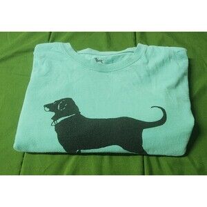 The Black Dog Classic Collection Men's Long Sleeve Dog Graphic T-Shirt Size XL